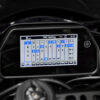 2025 Yamaha YZF-R1M dashboard. YRC settings display. Motorcycle electronics, performance tuning.